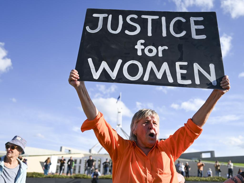 No More! National Rally Against Violence marches swept all the capital cities last month. Picture: NCA NewsWire / Martin Ollman