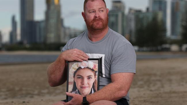 Todd Murphy lost his 15-year-old daughter Lacie to suicide. Picture: Adam Head