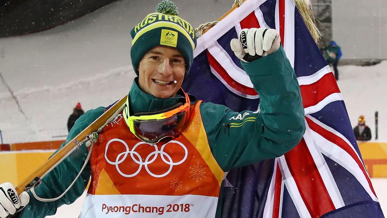 Matt Graham of Australia is the new silver medallist in the freestyle men's moguls.  Picture: Getty Images