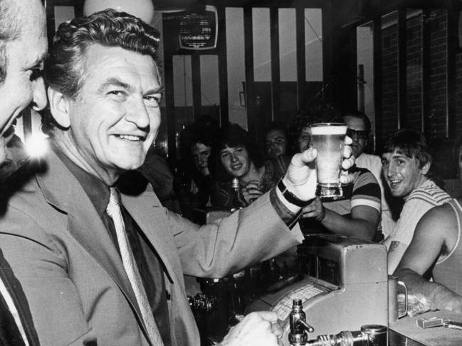 Bob Hawke in 1978.