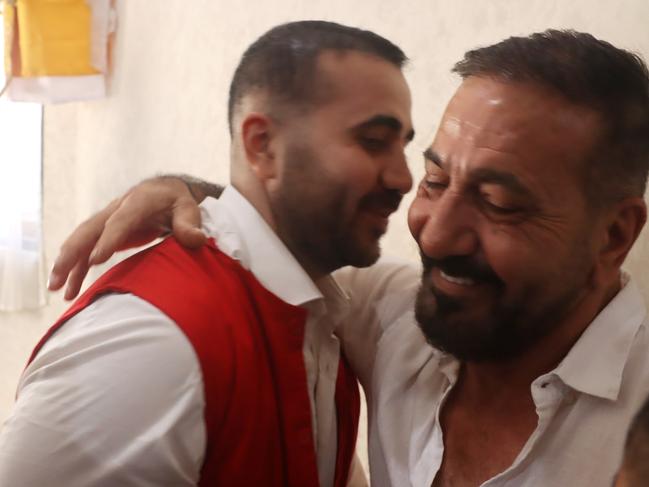 Mohamed Rifai was seen smiling after the sentence was handed down and hugged his father on his way out of the courtroom. Picture: Lukman S. Bintoro