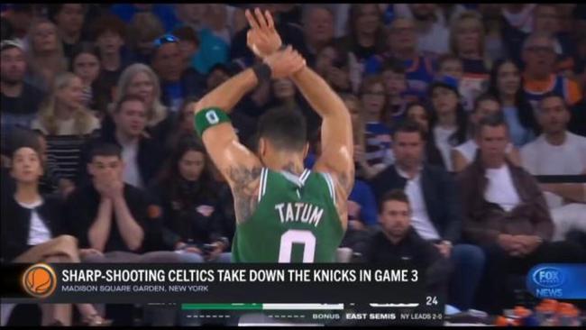 Sharp-shooting Celtics take down Knicks
