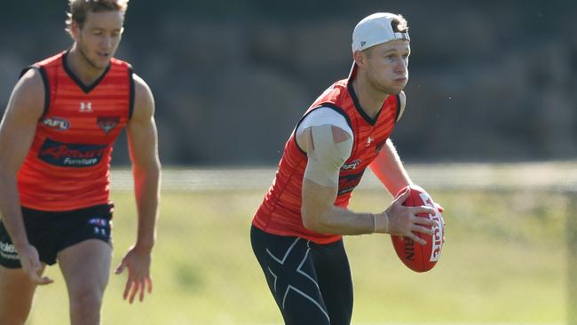 The Bombers love getting the ball in Nick Hind’s hands.