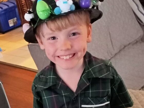 The family claim Deklan was critically injured after playing with a toy purchased from Sea World. Picture: Supplied