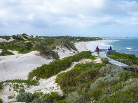 A woman has been attacked by a shark at Jurien Beach in Western Australia. Picture : Supplied