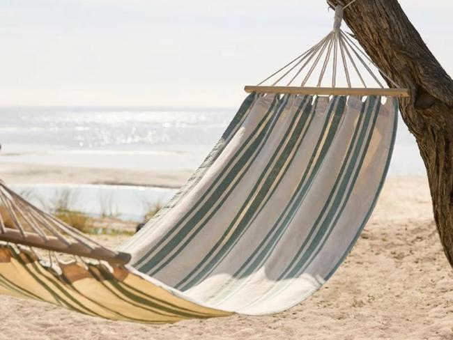 Buy two and save 25 per cent on beach towels and accessories at adairs. Picture: Adairs