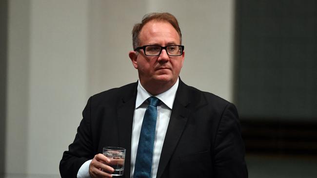 Labor Member for Batman David Feeney during Question Time in the House of Representatives at Parliament House in Canberra, Tuesday, May 23, 2017. (AAP Image/Mick Tsikas) NO ARCHIVING