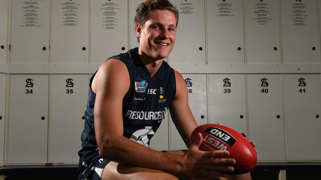 South Adelaide is demanding compensation from the AFL after losing gun recruit Hayden McLean to Sydney in the preseason supplementary draft. Picture: Tricia Watkinson