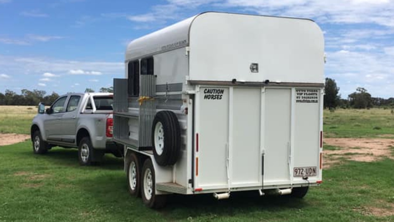 Police are a theft at an Oakey property that occurred early Tuesday morning.