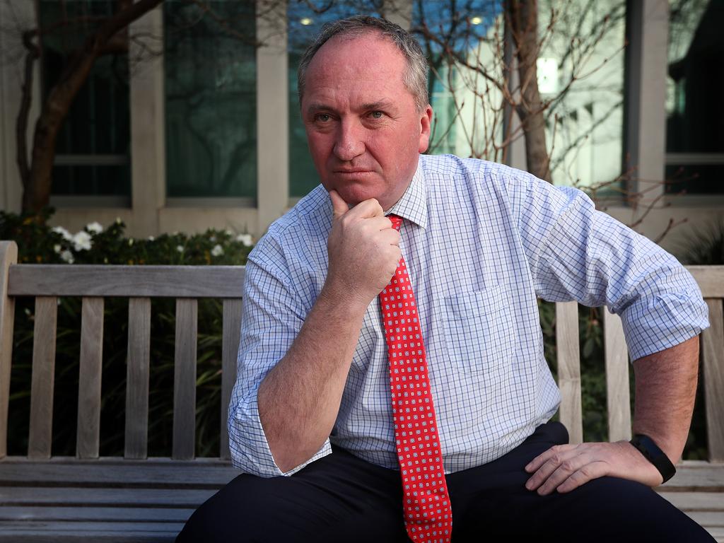 Barnaby Joyce has been a vocal opponent of the NSW abortion bill. Picture: Kym Smith