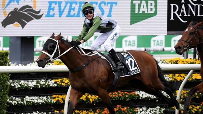 Glen Boss produced a cool ride under pressure in The Everest.