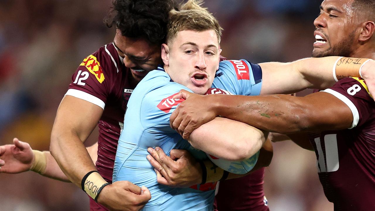 King barges into starting line-up for Blues