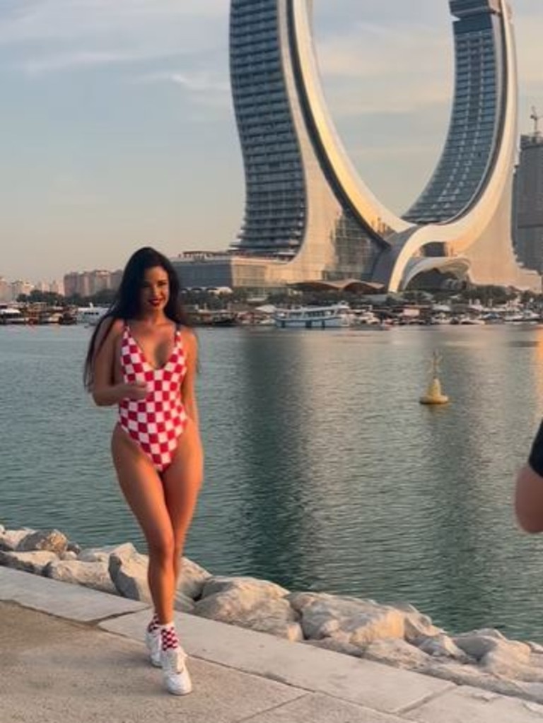 World Cup In Qatar Hottest Fan Ivan Knoll Responds To Bikini Photo Posts On Instagram Backlash 