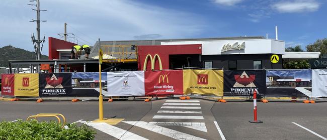 Construction barriers have gone up around McDonalds Lakes. Picture: Leighton Smith.