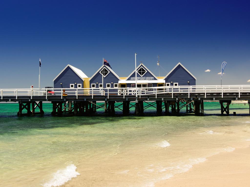 Busselton Pier at nearby Busselton.