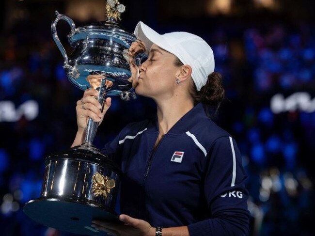 Ash Barty. Picture: Instagram