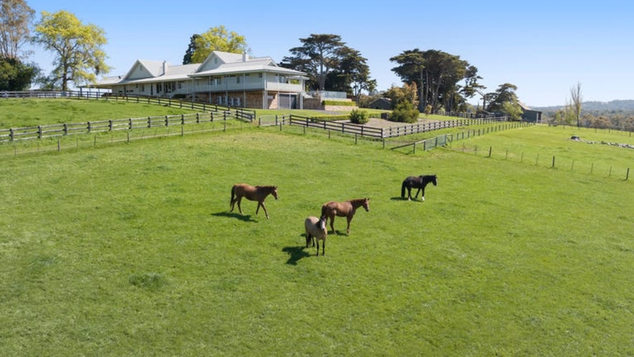 There are eight fenced paddocks that can support 80 head of cattle and four ponies.