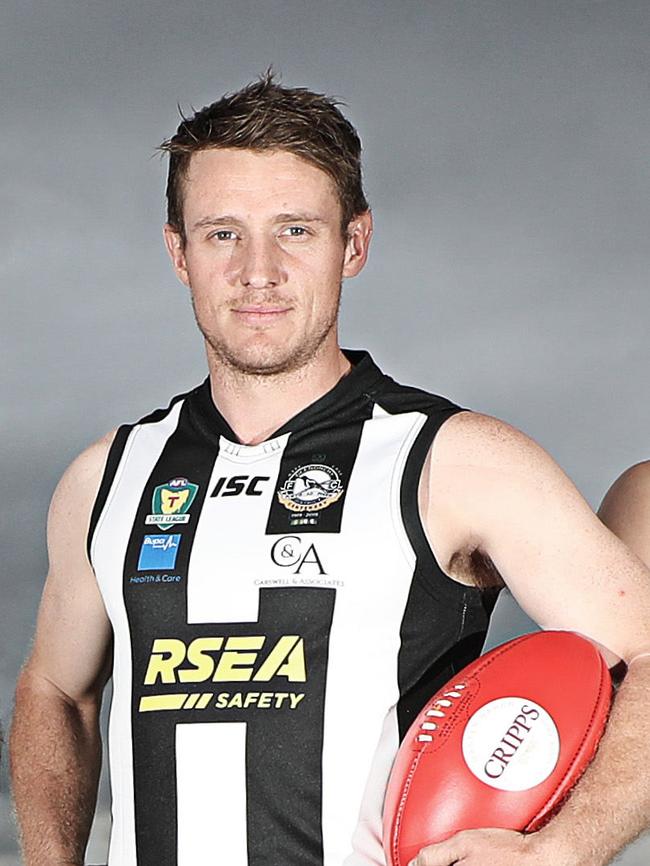 Glenorchy captain Brayden Webb. Picture: LUKE BOWDEN