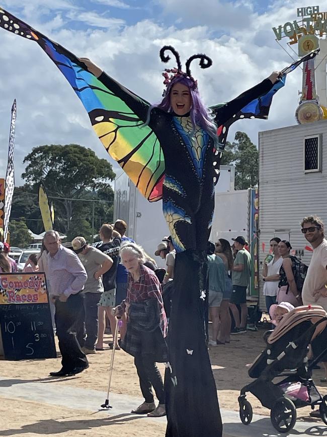 Kiera from Hula Hoop at the Gympie Show 2025.
