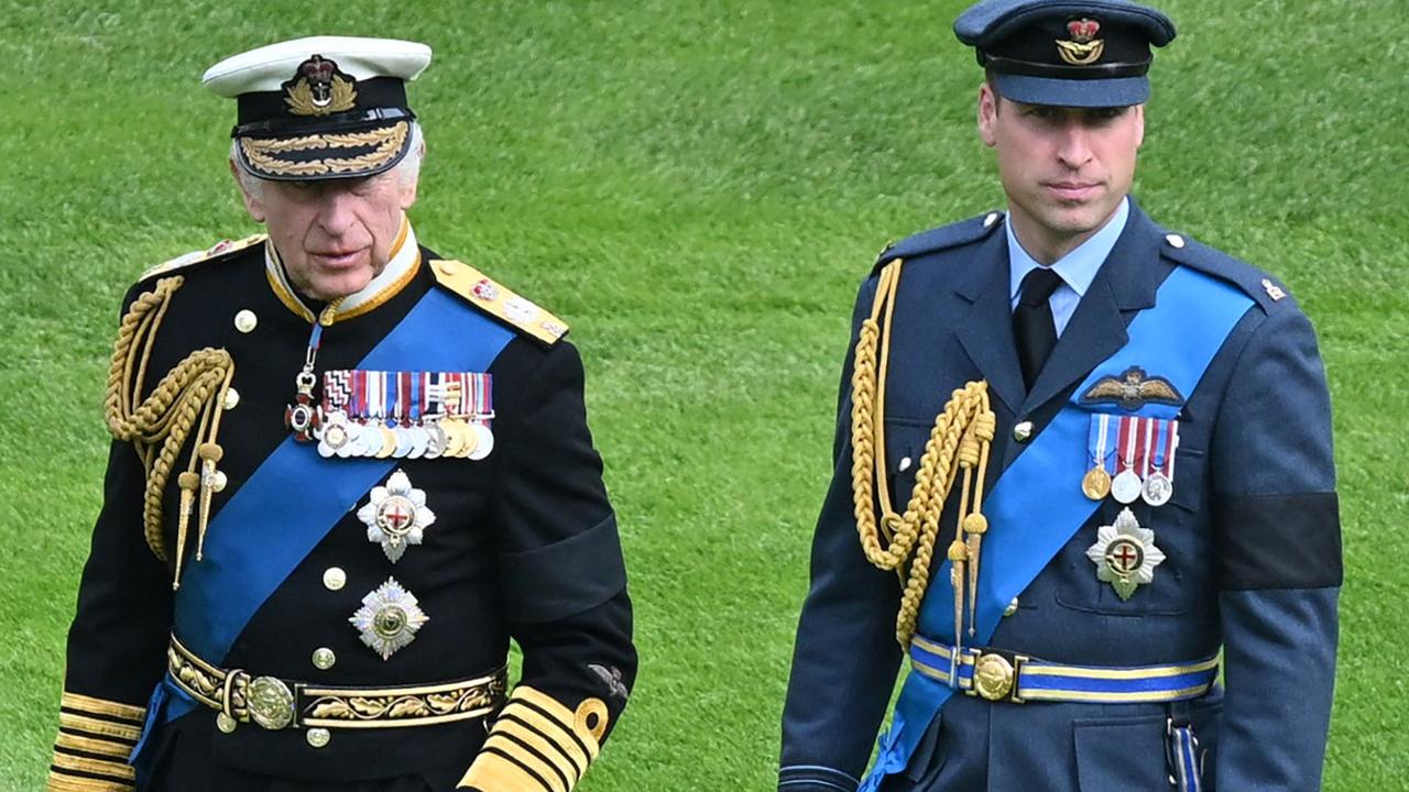 William also shares his father King Charles III’s views on a slimmed down monarchy. Picture: Glyn Kirk / POOL / AFP