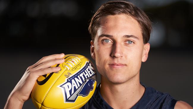 South Adelaide’s top draft prospect Zac Dumesny. Picture: MATT LOXTON