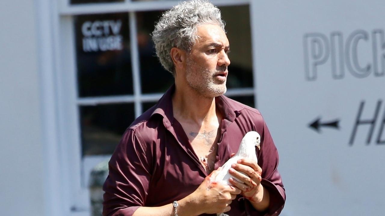 Taika Waititi spotted filming at Central Station