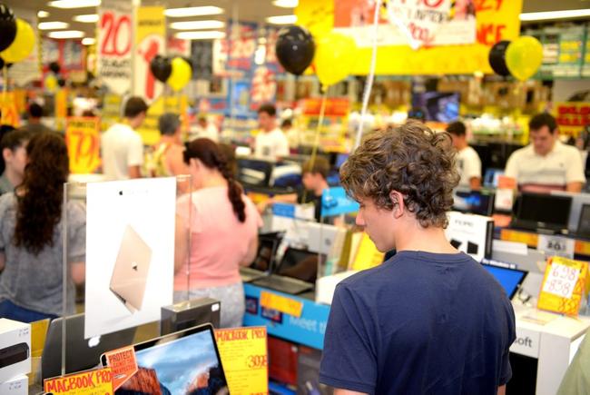 Boxing Day sales. Picture: Max Fleet