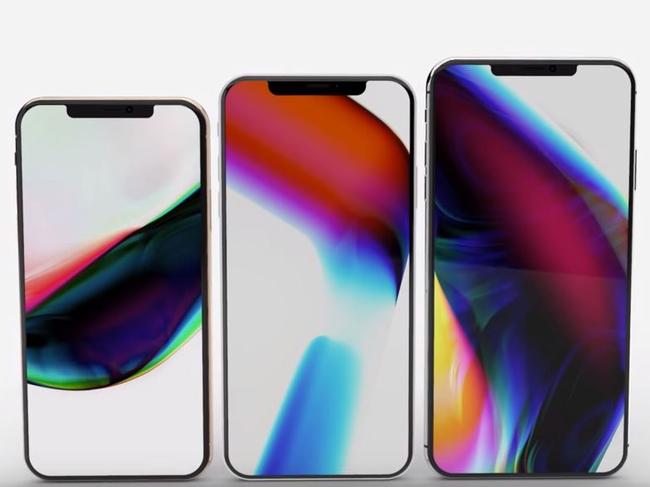 Images of iPhone leaks put together