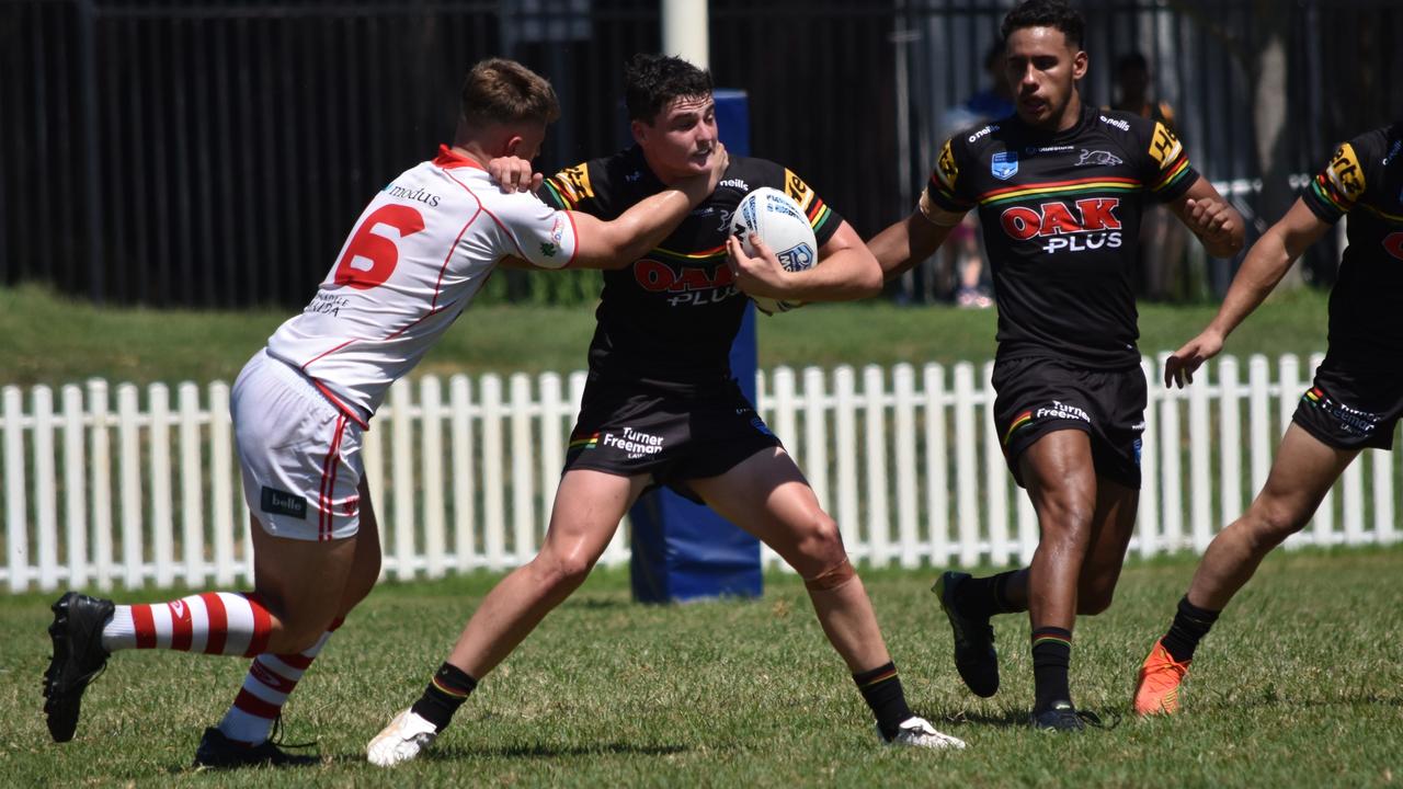 Riley Pollard for Penrith in the SG Ball Cup. Picture: Sean Teuma/NewsLocal.