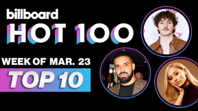 Billboard Hot 100 Top 10 Countdown For March 23rd Billboard News Au — Australias 9976