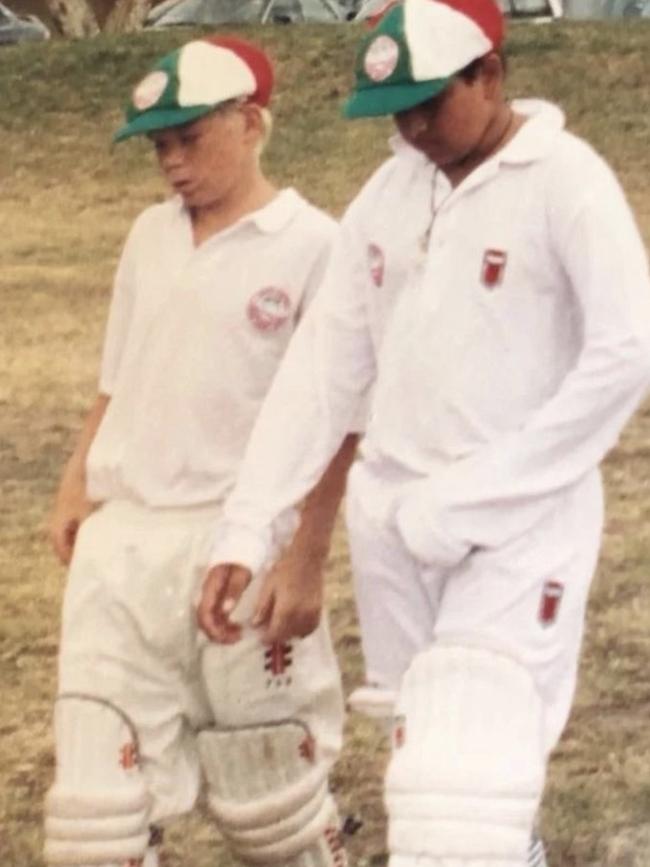 David Warner and Usman Khawaja played together as kids.