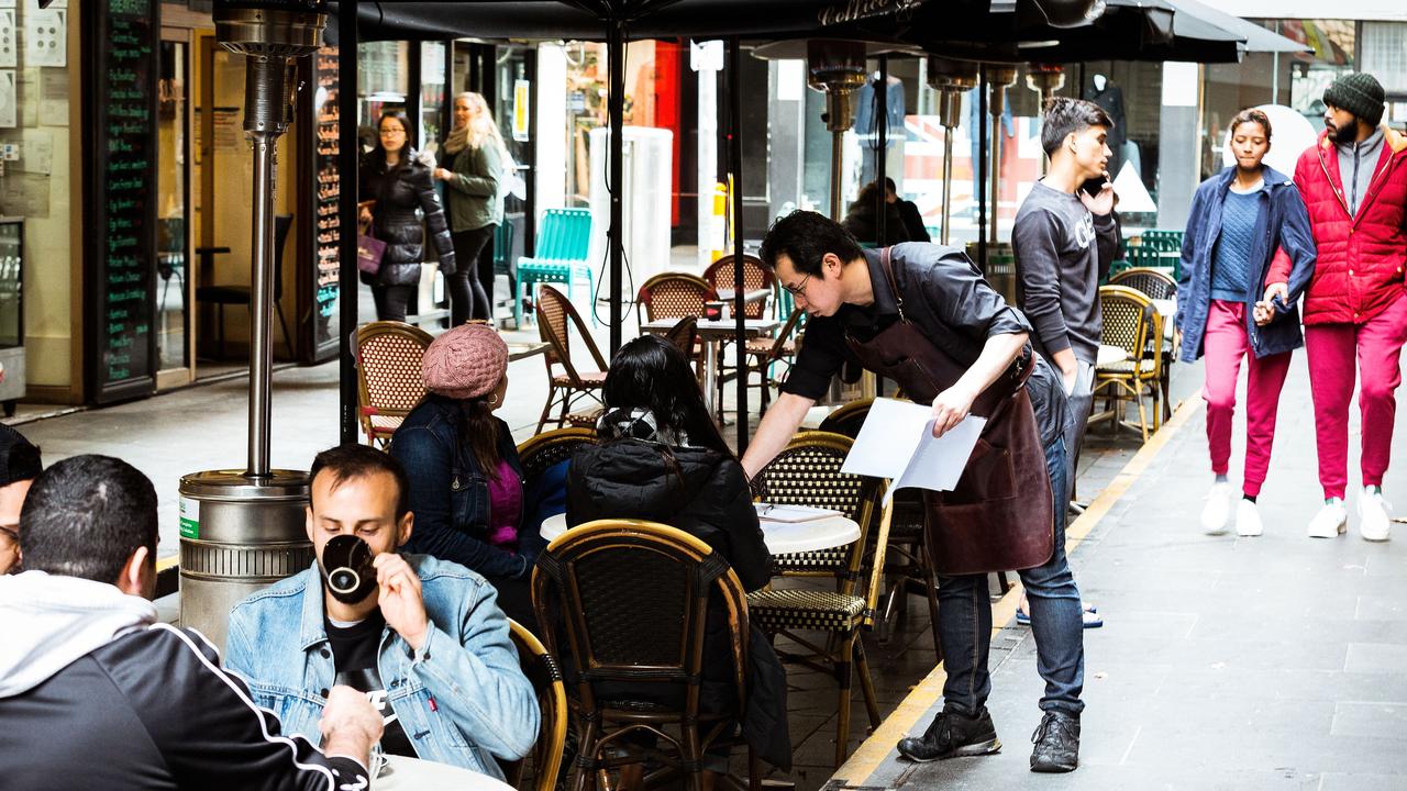 Cafes and restaurants in Melbourne will soon be able to have up to 50 people. Picture: Darrian Traynor/Getty Images