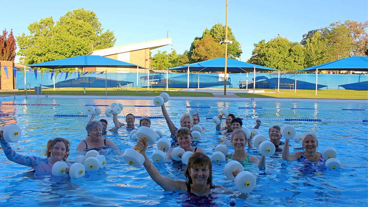 Aqua aerobics central online coast