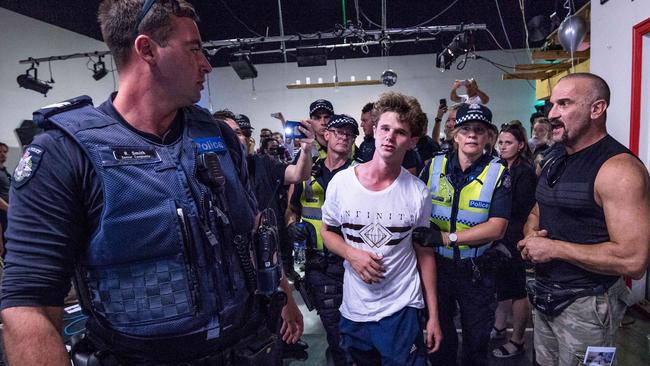 Will Connolly has since been dubbed “eggboy”. Picture: Jake Nowakowski