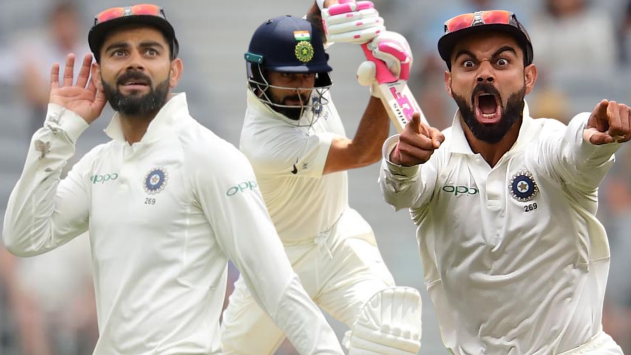 The many faces of the world's best cricketer.