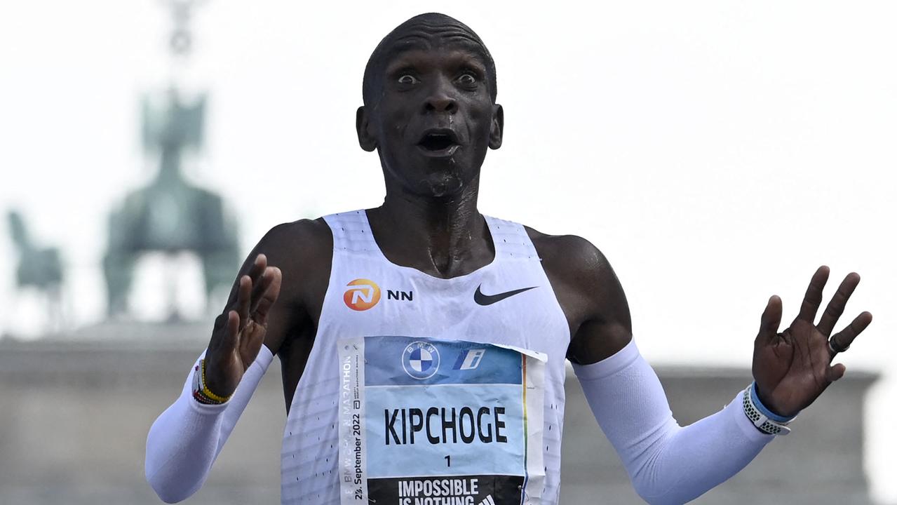 'Wanted to run a good race': Eliud Kipchoge smashes own marathon world record as 2hr barrier nears