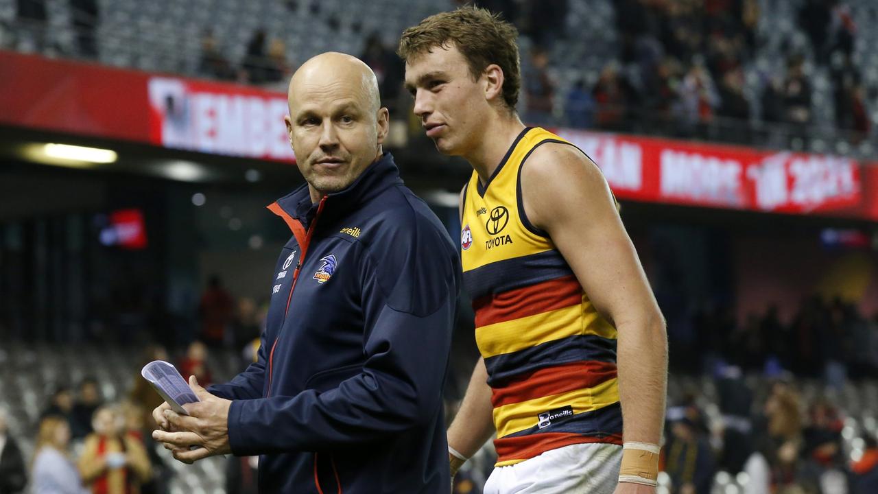 Crows coach Matthew Nicks has indicated where he sees Taylor Walker next season.