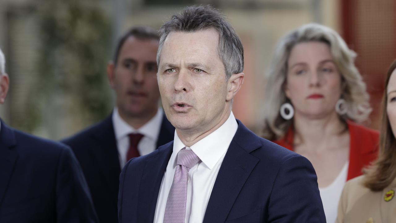 Education Minister Jason Clare is cracking down on ‘unscrupulous players’ in the international education sector. Picture: Emma Brasier/NCA NewsWire.