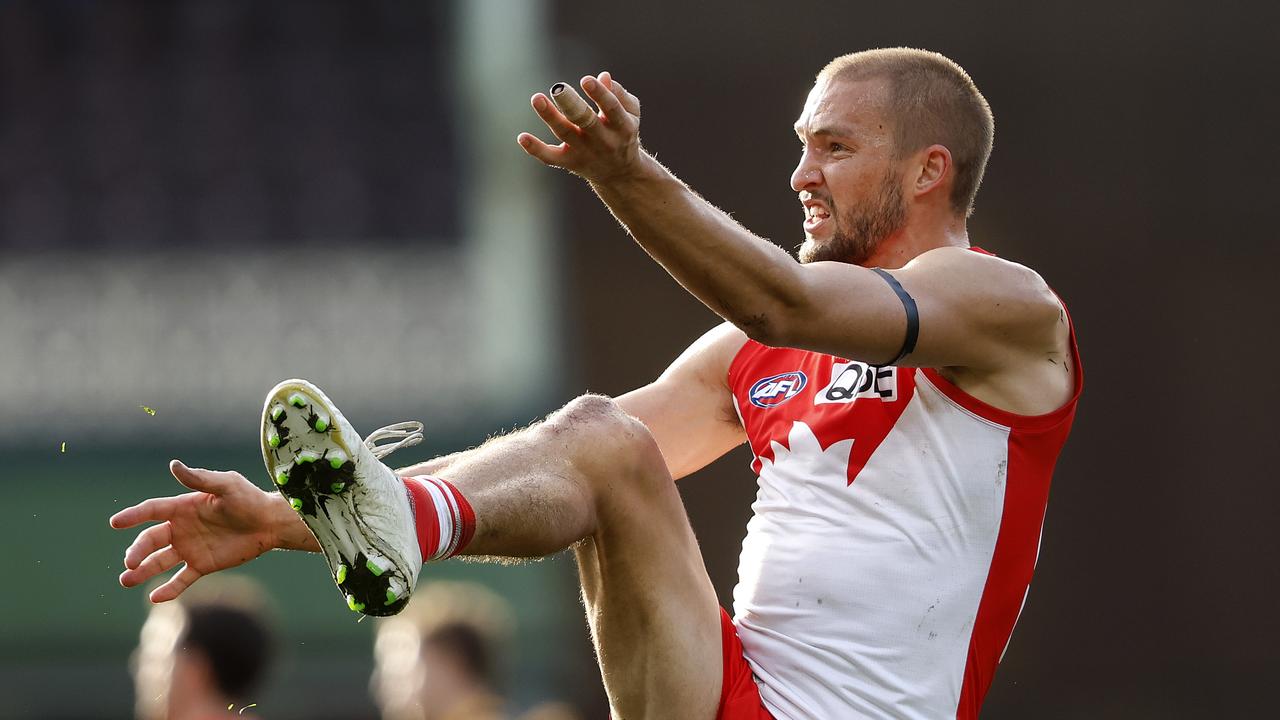 Sam Reid has played an important role in the Swans’ success this year. Picture: Phil Hillyard