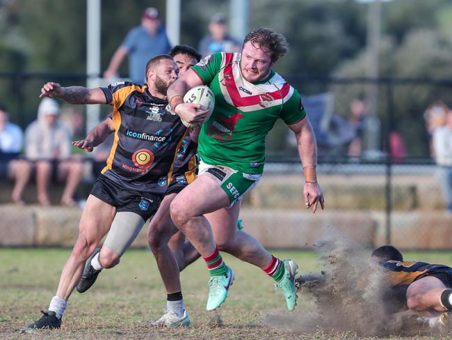 George Burgess.Picture: Adam Wrightson Photography. Souths Juniors Rugby League - A Grade.Round 14 - A GradeSouth Eastern Seagulls vs Matraville Tigers.Pioneer Park, Malabar, 2:20pm.11 August 2024.