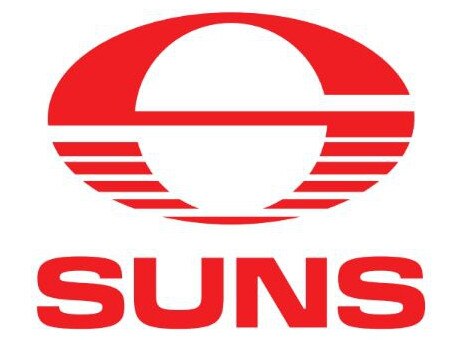 The Gold Coast Suns new logo for 2025 and beyond.