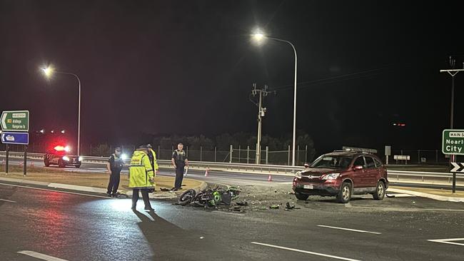 Major Crash investigators were on the scene. Picture: Natalie Vikhrov