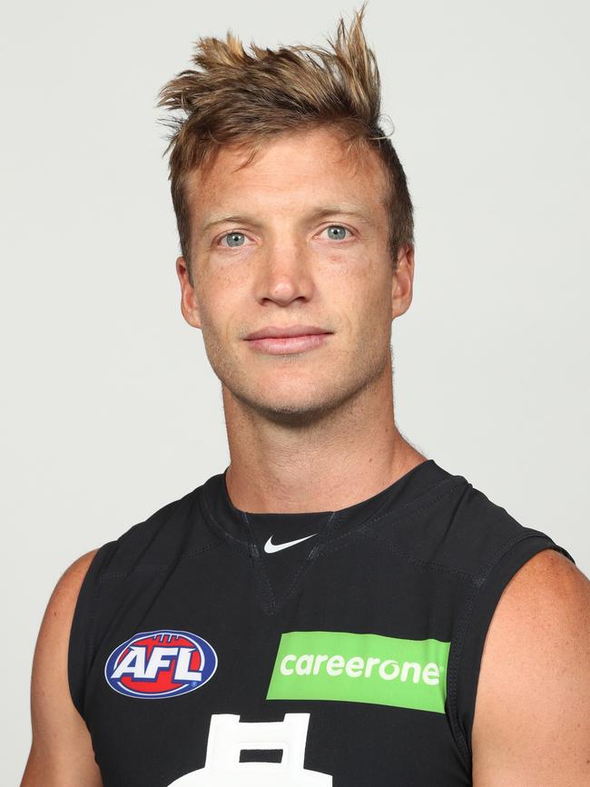 Rhys Palmer with Carlton last year. Picture: AFL Media