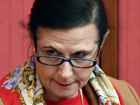 CANBERRA, AUSTRALIA - JUNE 17: Liberal Senator Concetta Fierravanti-Wells during Senate Business in the Senate at Parliament House on June 17, 2020 in Canberra, Australia. Fierravanti-Wells has called for Australia to slap tariffs on Chinese imports and consider seizing state-owned assets in retaliation for coronavirus and has escalated her demands for Beijing to pay reparations for the deadly pandemic. (Photo by Sam Mooy/Getty Images)