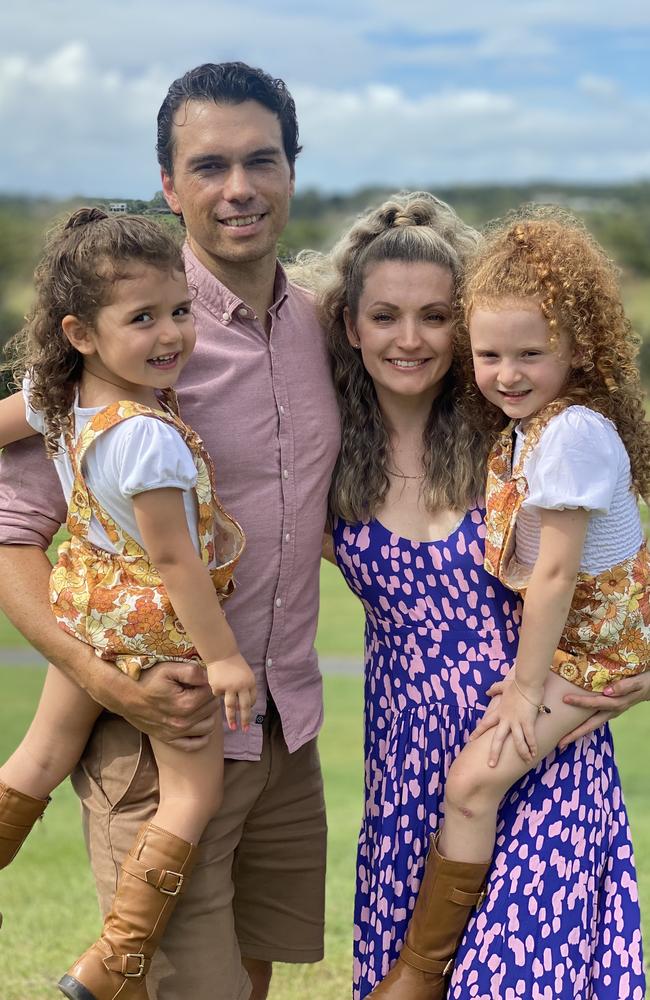 Hoani, Courtney, Indiana and Penelope Barker. Picture – supplied.