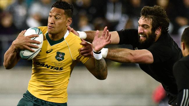 Israel Folau was one of the few Aussie attacking success stories against the All Blacks.