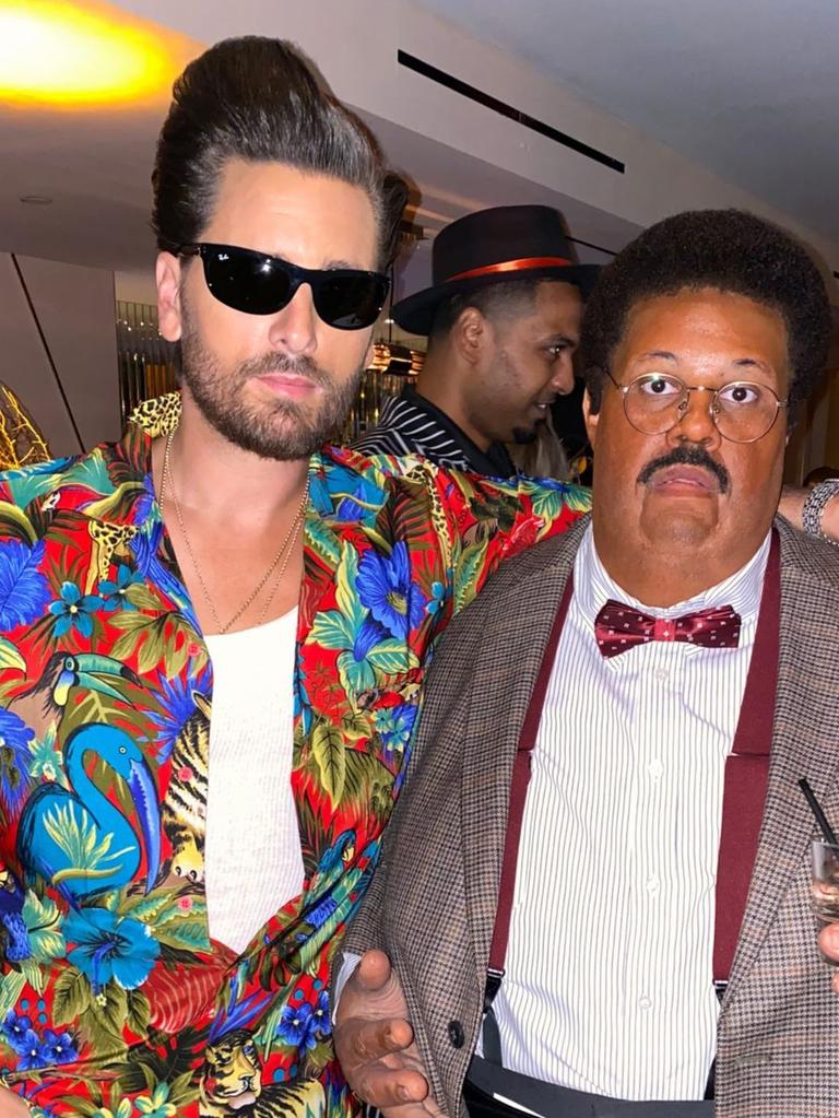 Scott Disick (left) and The Weeknd.