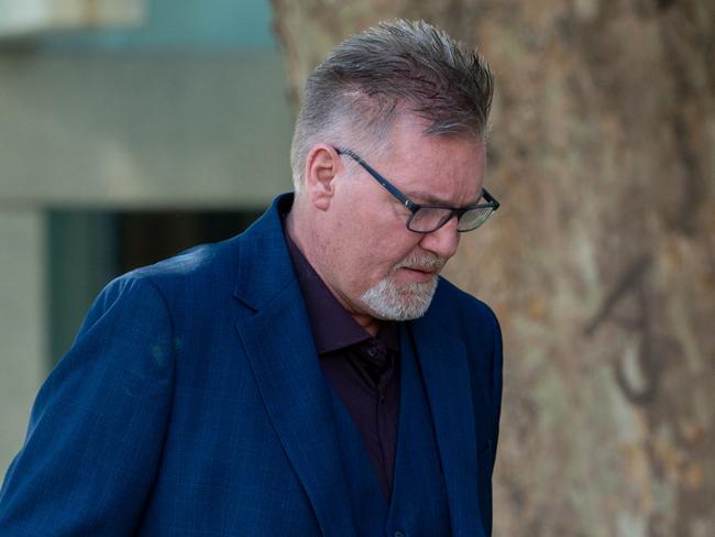 ADELAIDE, AUSTRALIA - NewsWire Photos October 12, 2023: Paul Tilbury at Adelaide Magistrates Court. He is charged with defrauding the NDIS. Picture: NCA NewsWire