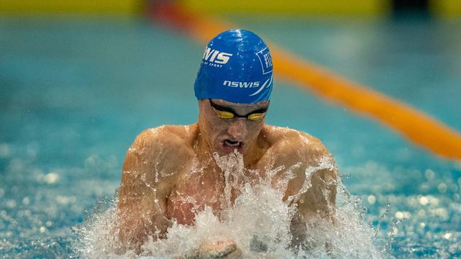 Haig Buckingham was named swimmer of the night for his incredible performance on four. Photo by Julian Andrews.