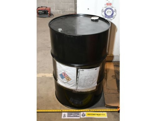 312kg of liquid methamphetamine destined for Melbourne caught by authorities.